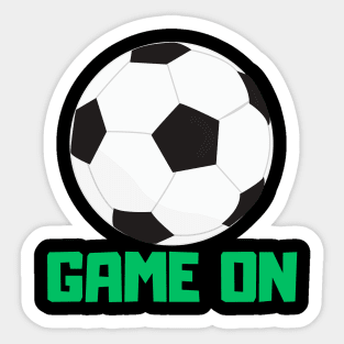 GAME ON Sticker